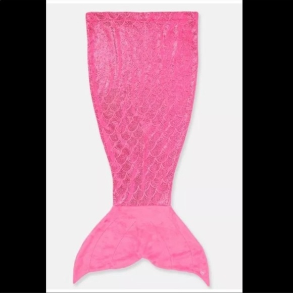 Justice Other Justice Mermaid Tail Pink Blanket Os Poshmark